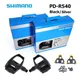 Shimano Road Bikes PD-R540 Pedal Self-locking Road Pedal R540 Road Bicycle Pedals with SH11 Cleat