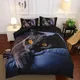 Black Cat Bedding Set Soft Duvet Cover For Kids Adult Bed Linen Microfiber Comforter Cover Quilt