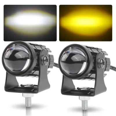 Auto led arbeit licht Projektor Objektiv Hallo-lo strahl Motorrad dirt bike scheinwerfer hilfs lampe