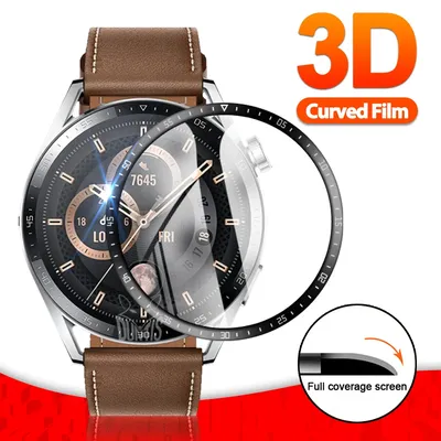 3D gebogene weiche Schutzfolie für Huawei Watch GT 3 2 GT3 GT2 Pro 42 mm 43 mm 46 mm Image