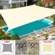 3x5m3x6m4x5m Wasserdichte Sonnenschirm 300D Schatten Schutz Sonnensegel Markise Camping Schatten