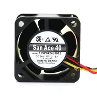 Neue San Ace 40 4cm Server Fan 4028 40*40*28mm 24V 0 18 A 0 095 EIN Server Lüfter 109P0424J3073