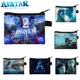 Disney Avatar 2 Kids Cartoon Coin Purse Avatar Anime Printed Coin Key Storage Bag PU Wallet Portable