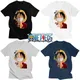 Ein Stück Anime Ruffy Zoro T-Shirt Frauen Männer Kawaii Cartoon O-Ausschnitt Cartoon T-Shirts