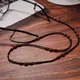 Chic Holz Perlen Perlen Gläser Kette Kein Ausbleichen Sonnenbrille Lanyard Brillen Kabel Hängen Neck