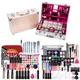 Popfeel 8-56pcs Make-up-Set voll profession elle Make-up-Kit Lidschatten Rouge Foundation Gesicht