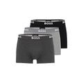 BOSS Hugo Herren 3er-Pack Stretch Baumwolle Regular Fit Trunks - Verschiedene - X-Large