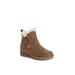 Women's Norway Halden Bootie by MUK LUKS in Medium Brown (Size 8 M)