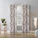 Wide Width Amelie Printed Grommet Panel by BrylaneHome in Blush (Size 48" W 84" L)