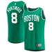 Men's Fanatics Branded Kristaps Porzingis Kelly Green Boston Celtics Fast Break Player Jersey - Icon Edition