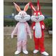 2018 Factory sale hot an adult easter day bunny rabbit mascot costume suit for adult to wear