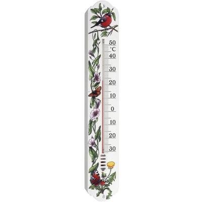 TFA Dostmann Analoges Innen-Außen-Thermometer Thermometer Weiß, Grün