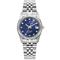 Jacques Du Manoir Damen Armband Uhr Edelstahl Zirkonia 21Cm Quarzwerk Mineralglas