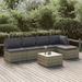 Latitude Run® Rattan Wicker 6 - Person Seating Group w/ Cushions | Outdoor Furniture | Wayfair 1B2E53AFB1594BB3B9D2AAAD2B7FAD5C