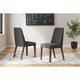 Signature Design by Ashley Lyncott Dining Upholstered Side Chair (Set of 2)