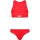 PUMA Kinder Badeanzug SWIM GIRLS RACERBACK BIKINI SE, Größe 128 in Rot