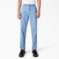 Dickies Men's Houston Relaxed Fit Jeans - Light Denim Size 34 X (DUR08)