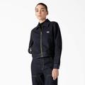 Dickies Women's Madison Denim Jacket - Rinsed Indigo Blue Size M (FJR17)
