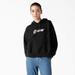 Dickies Women's Mayetta Hoodie - Black Size XS (FWR17)