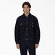 Dickies Men's Madison Denim Jacket - Rinsed Indigo Blue Size 2Xl (TJR38)