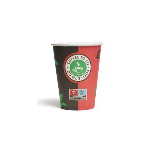 Commerline 12oz/300ml Ø90mm Kaffeebecher to Go 2000 Stück Pappbecher