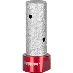 PROREGAL Diamant Lochvergrößerer Premium CRYSTAL 20mm, für Fliesen, Glas, Feinsteinzeug, Keramik, Granit, Steinfliesen, Winkelschleifer Flex M14 Image