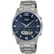 Casio LCW-M170TD-2AJF [Solar Radio Clock Lineage] Titanium Band Watch Imported from Japan Jan 2023 Model Silver/Navy, silver / navy, Digital