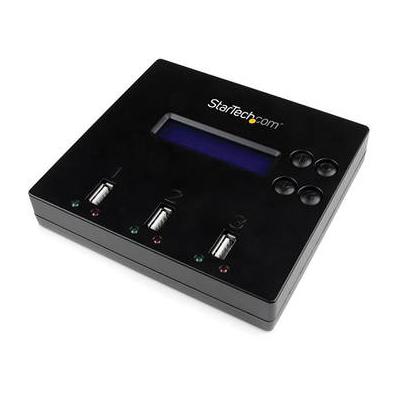 StarTech 1:2 Standalone USB 2.0 Flash Drive Duplicator and Eraser (Black) USBDUP12