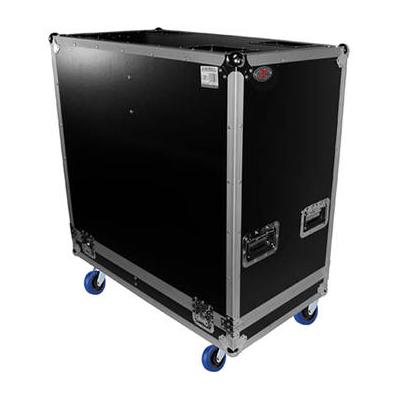 ProX ATA Flight Case for Two QSC-K12 Speakers (Bla...