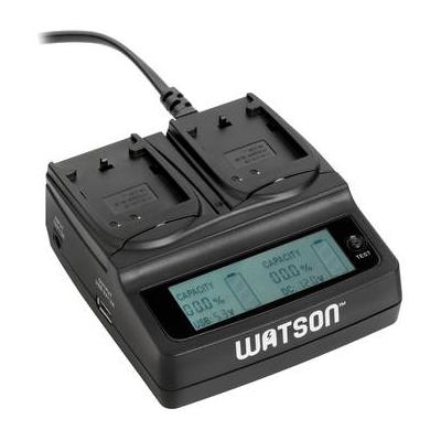 Watson Duo LCD Battery Charger and Battery Adapter Plate Kit for DMW-BLE9, DMW-BLG DLCX