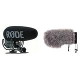 RODE VideoMic Pro+ Camera-Mount Shotgun Microphone Kit with Auray Custom Windshi VMP+