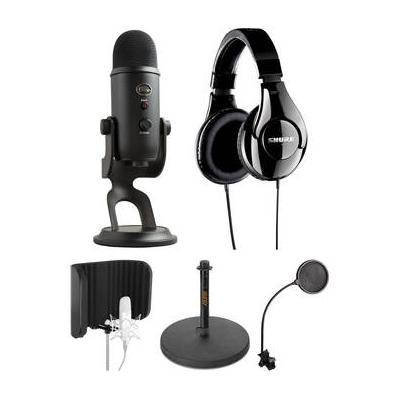 Blue Yeti USB Microphone and Recording Kit (Blacko...