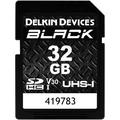 Delkin Devices 32GB BLACK UHS-I SDHC Memory Card DDSDBLK-32GB