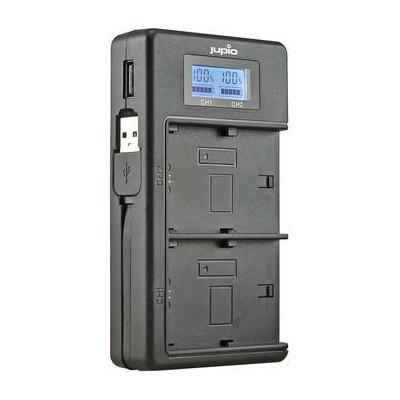 Jupio USB Duo LCD Charger for Sony NP-FM50/F550/F750/F970 JDC2011