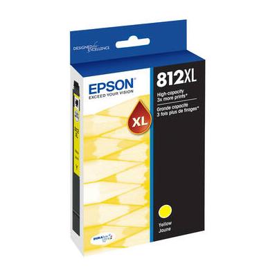 Epson Epson T812 Yellow High-Capacity Ink Cartridge with Sensormatic T812XL420-S