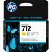 HP 712 Standard-Capacity Yellow Ink Cartridge (29mL) 3ED69A