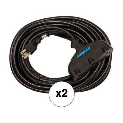 Furman ACX-25 3-Outlet Extension Cord (14 AWG, 25'. 2-Pack) ACX-25
