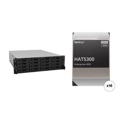 Synology 256TB RackStation RS4021xs+ 16-Bay NAS Enclosure Kit (16 x 16TB) RS4021XS+