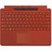 Microsoft Surface Pro Signature Keyboard Cover with Slim Pen 2 (Poppy Red) 8X6-00021