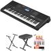 Yamaha PSR-E473 61-Key Touch-Sensitive Portable Keyboard Value Kit with Stand and PSRE473