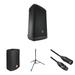 JBL EON715 Powered Speaker Kit with Cover, Stand, and Cable JBL-EON715-NA