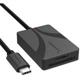 Sabrent Dual-Slot SDXC & microSDXC UHS-II USB-C 3.2 Gen 1 Card Reader CR-CSDM