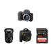 Sony ZV-E10 Mirrorless Camera with 18-105mm Lens and Accessories Kit (Black) ILCZV-E10/B