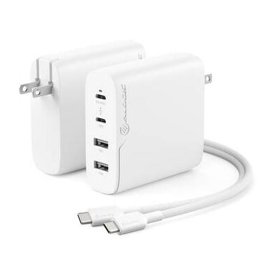 ALOGIC 100W Rapid Power 4-Port USB PD GaN Charger (White) WCG4X100-US