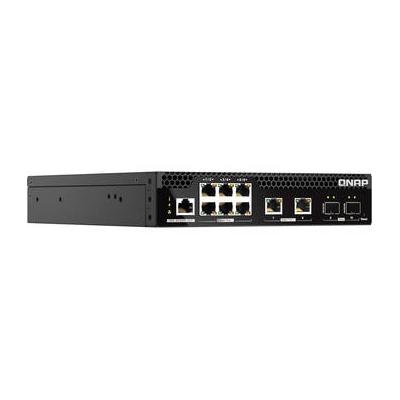 QNAP QSW-M2106PR-2S2T 10-Port PoE++ Compliant 10Gb / 2.5Gb Managed Network Switc QSW-M2106PR-2S2T-US