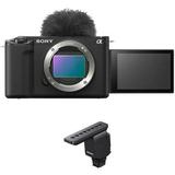 Sony ZV-E1 Mirrorless Camera with Microphone Kit (Black) ILCZVE1/B