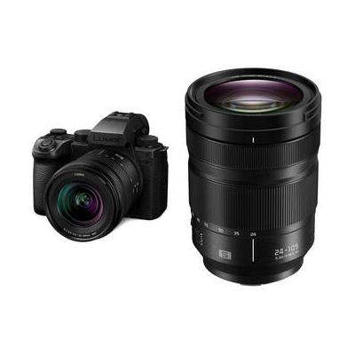 Panasonic Lumix S5 IIX Mirrorless Camera with 20-60mm and 24-105mm Lenses Kit DC-S5M2XKK