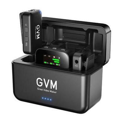 GVM GVM-MIC LM2 2-Person Wireless Microphone System for Cameras and Smartphones GVM-MIC-LM2