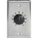 AtlasIED AT35 35W Single Gang Stainless Steel 70.7V Commercial Attenuator AT35