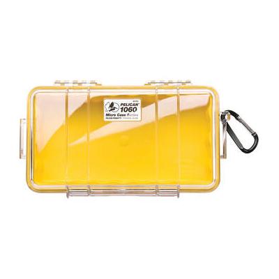 Pelican 1060 Clear Micro Case (Yellow) 1060-027-10...